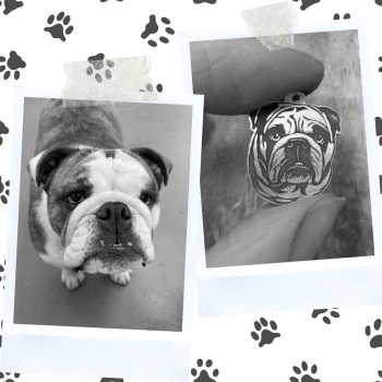 Pet Portrait Necklace
