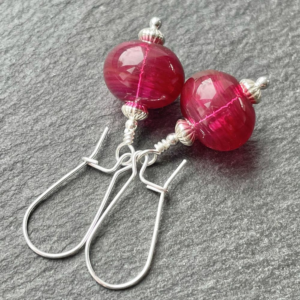 'Cranberry' Earrings