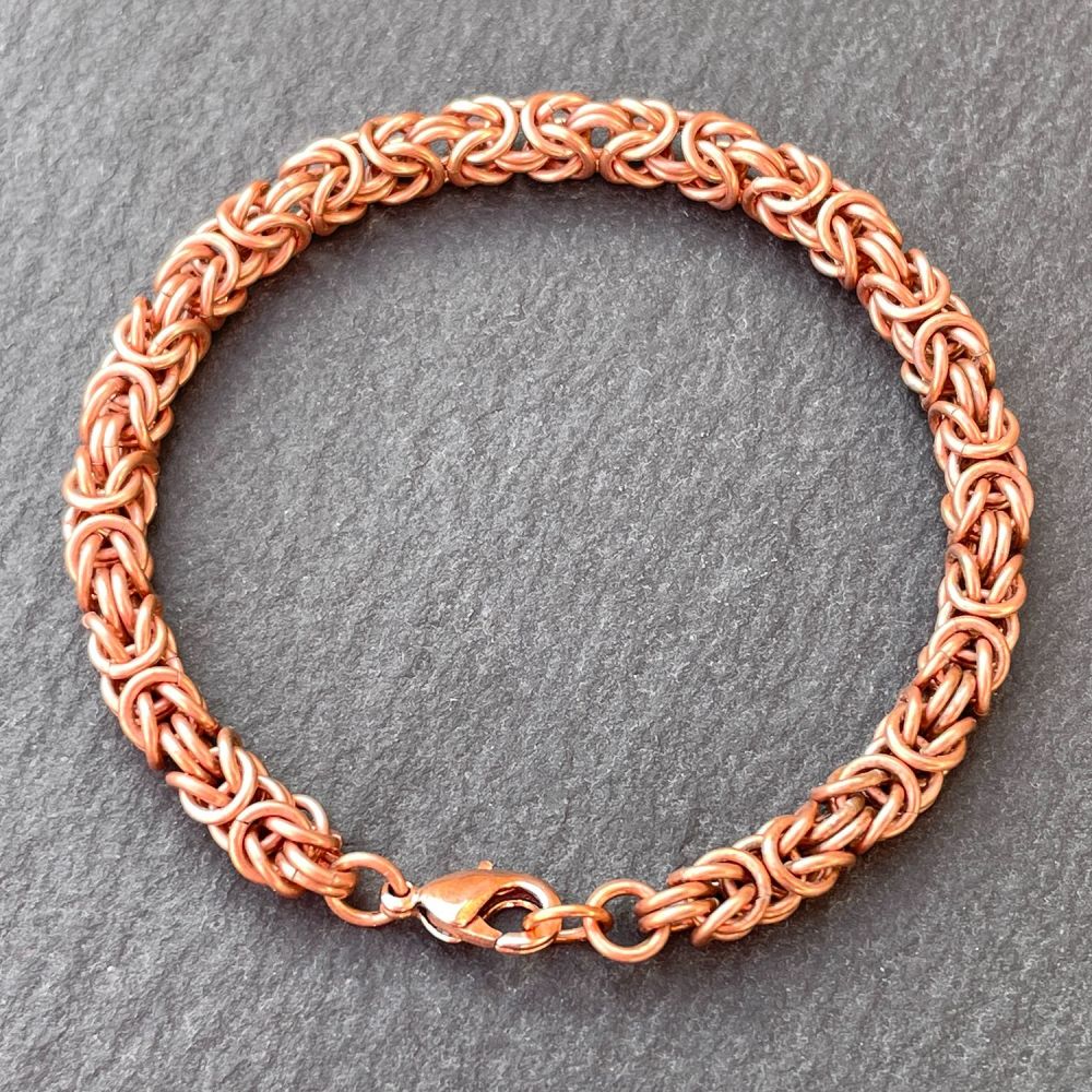 Copper 'Byzantine' Bracelet