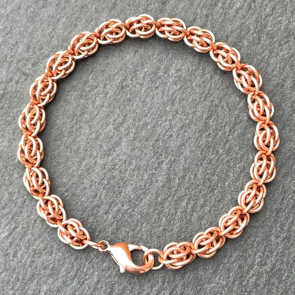 Copper 'Sweet Pea' Bracelet