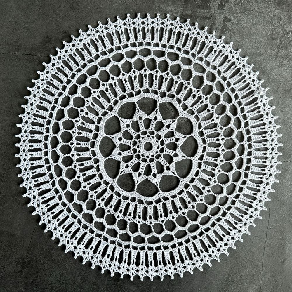 Concentric Crochet Doily