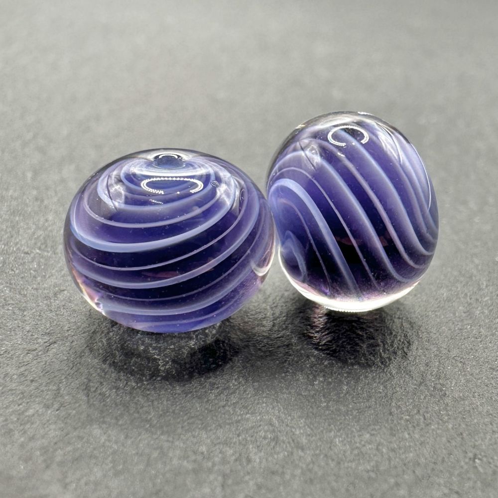 'Blueberry' Whirly-Go-Rounds Pair