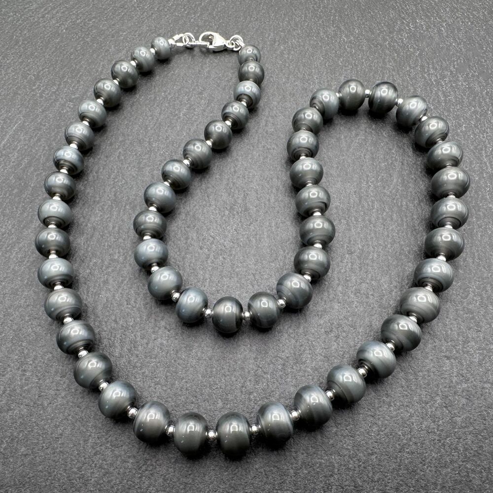 'Mystic Grey' Necklace