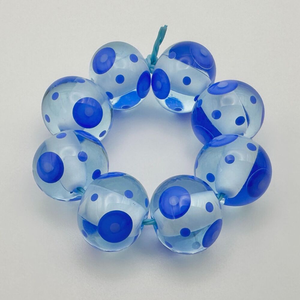 'Spots & Dots' - Blue