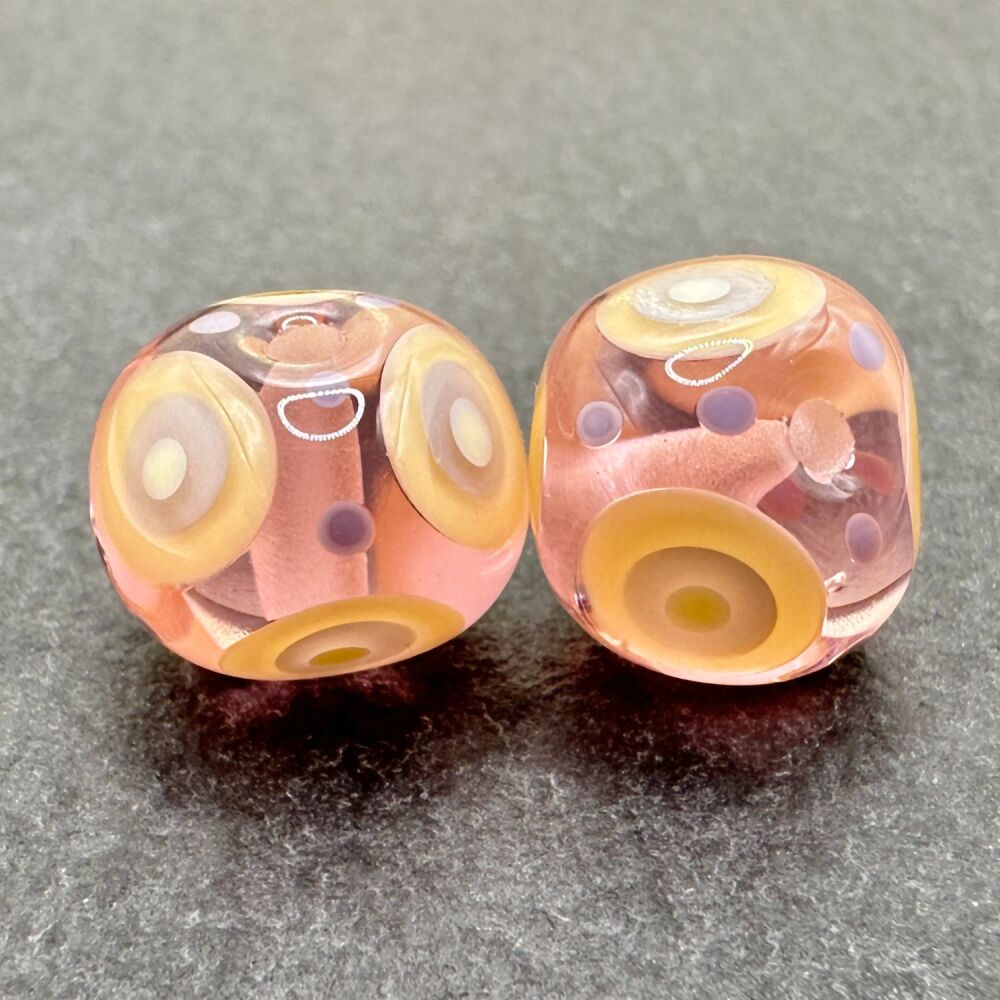 'Sunset' Nugget Pair