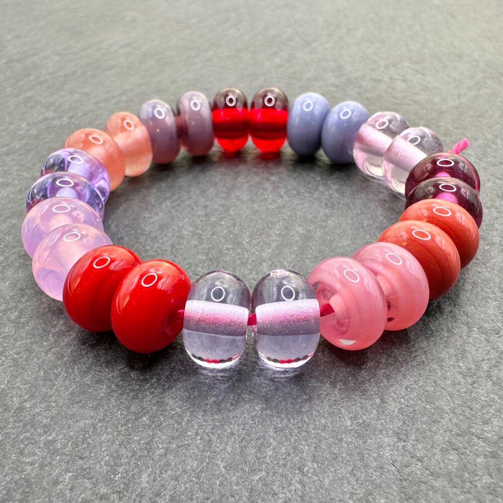 Spacer Mix - Reds, Pinks and Purples