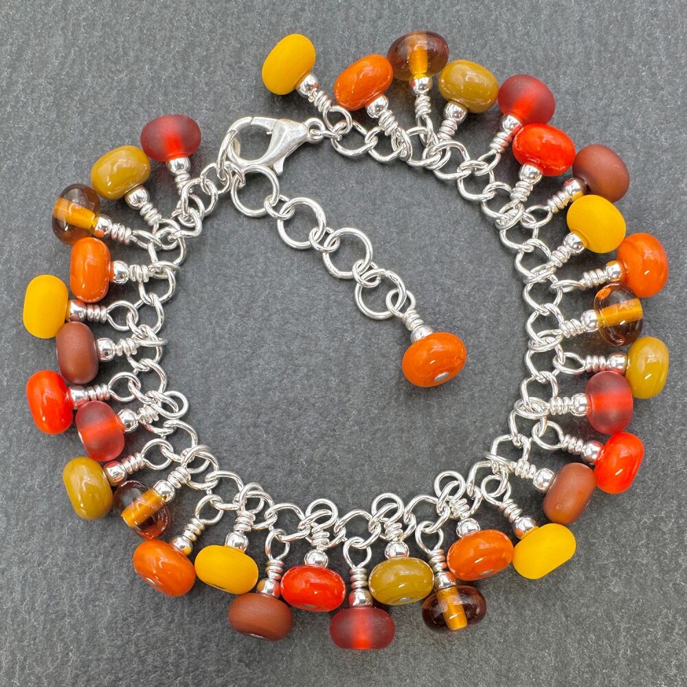 'Bonfire' Shimmy Bracelet