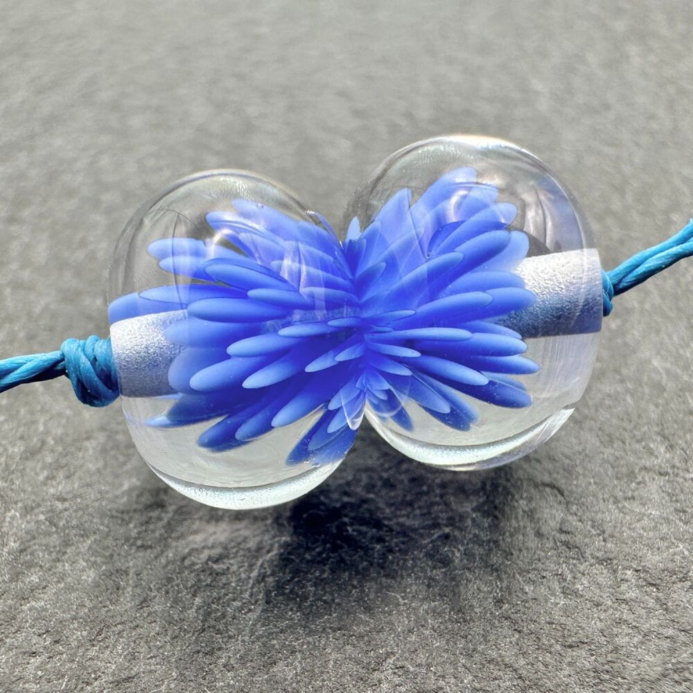 'Anemones' Pair - Cornflower Blue