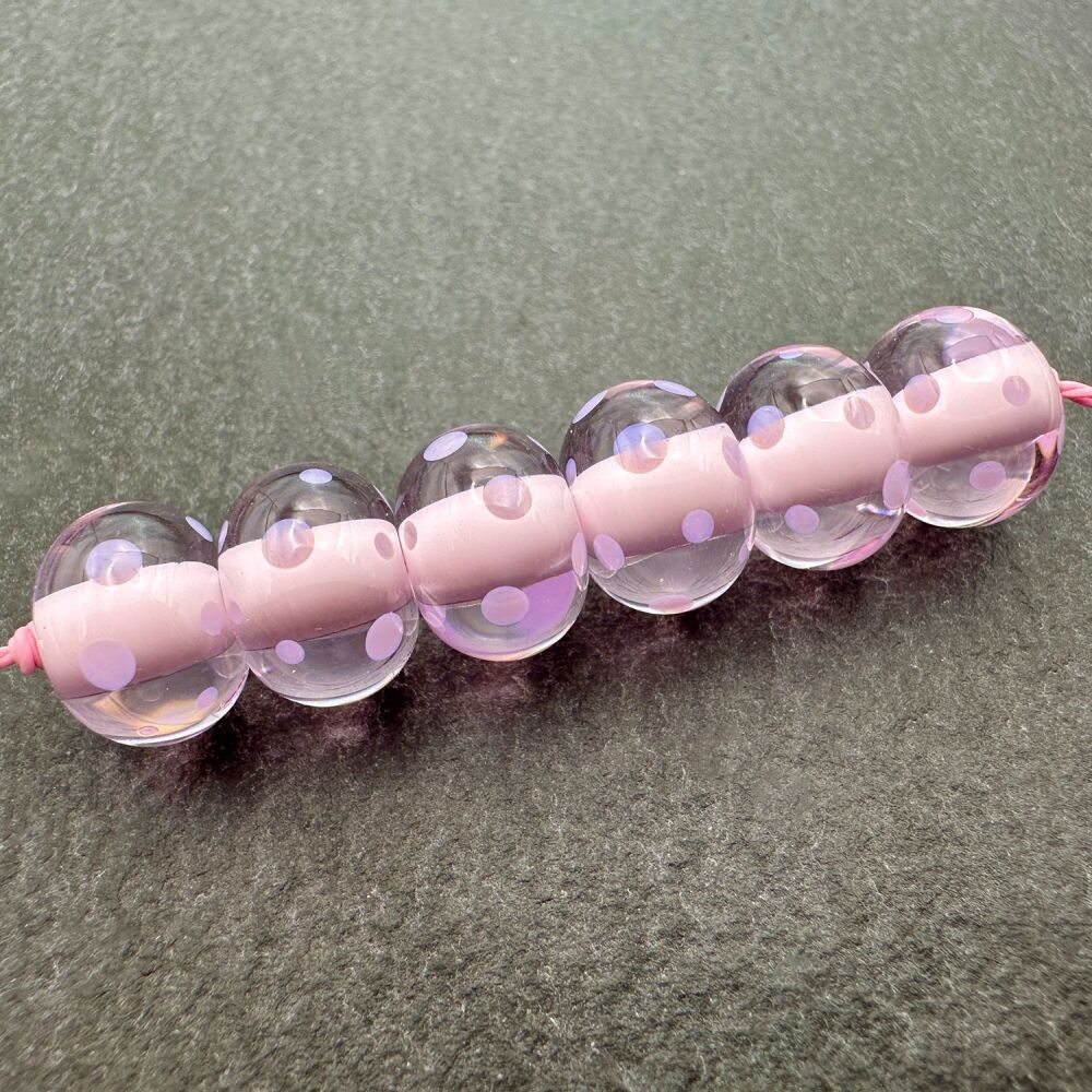 'Spotties' - Petal Pink