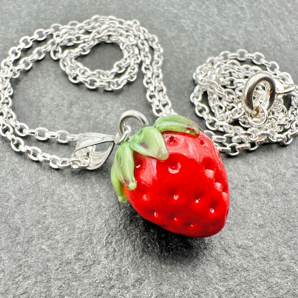 Strawberry Necklace