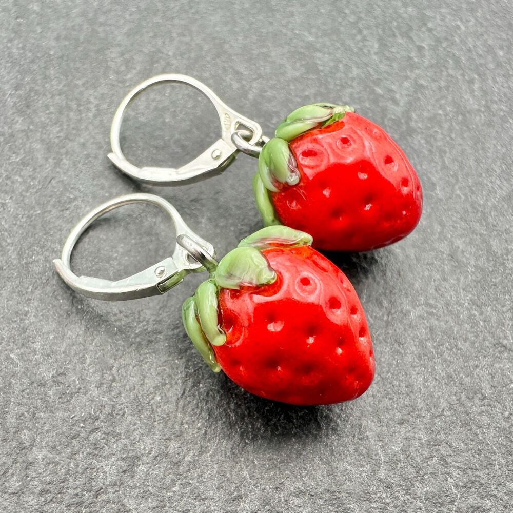 Strawberry Earrings