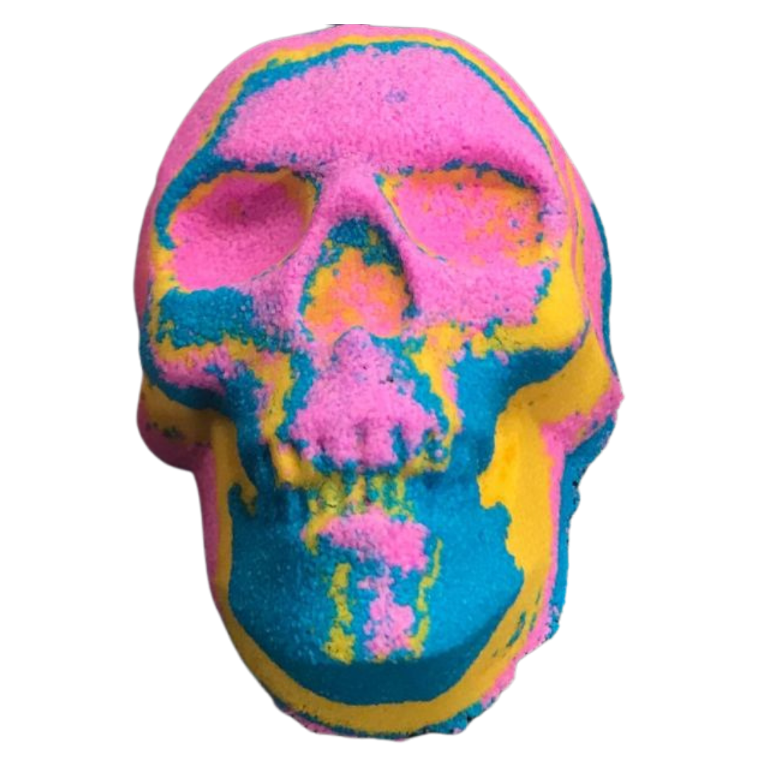 Rainbow Skull Mega Bath Bomb