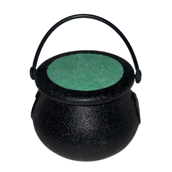 Handmade Witch's Ghastley Green Cauldron Halloween Bath Bomb