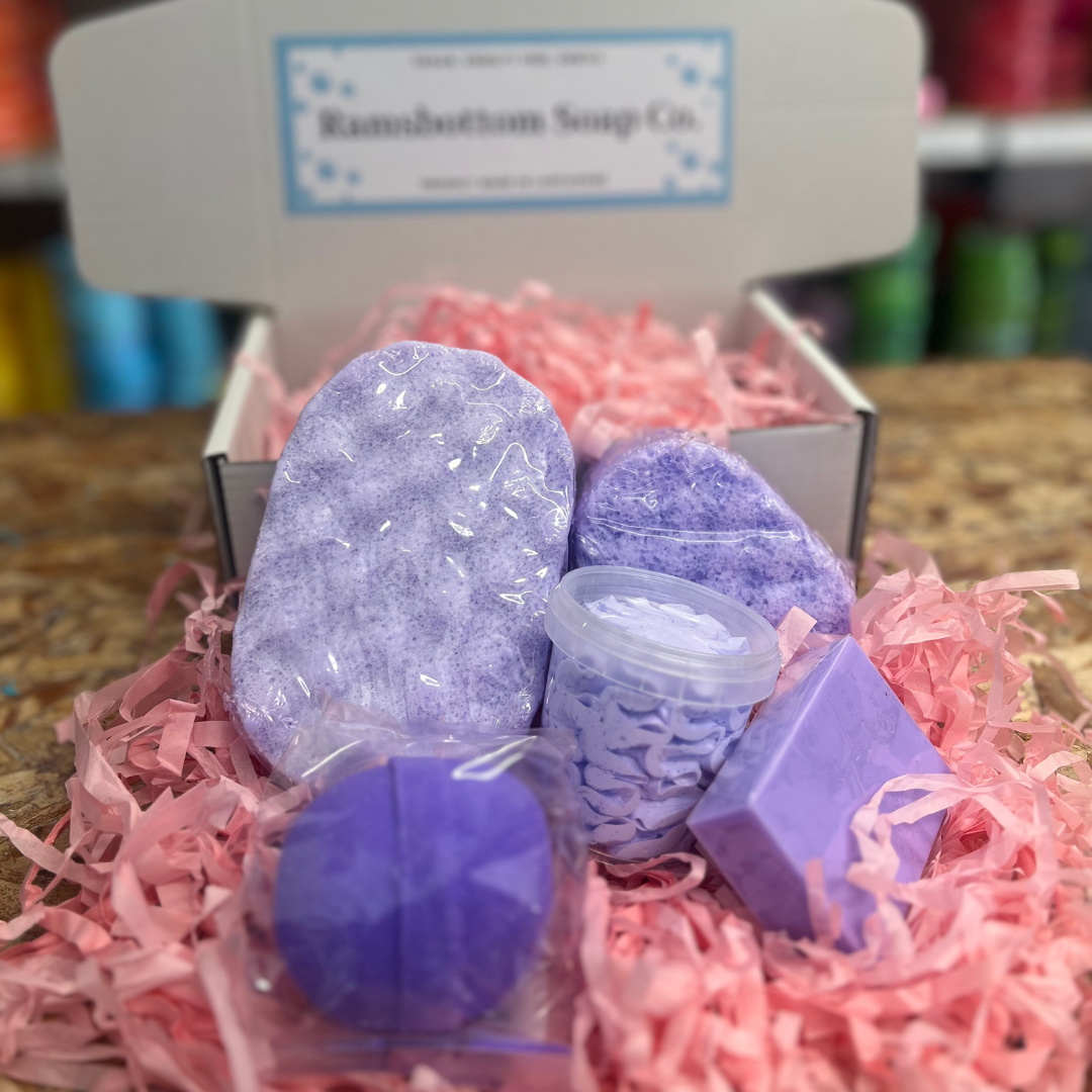 Lavender Essential Oil Gift Set the perfect relaxing night in