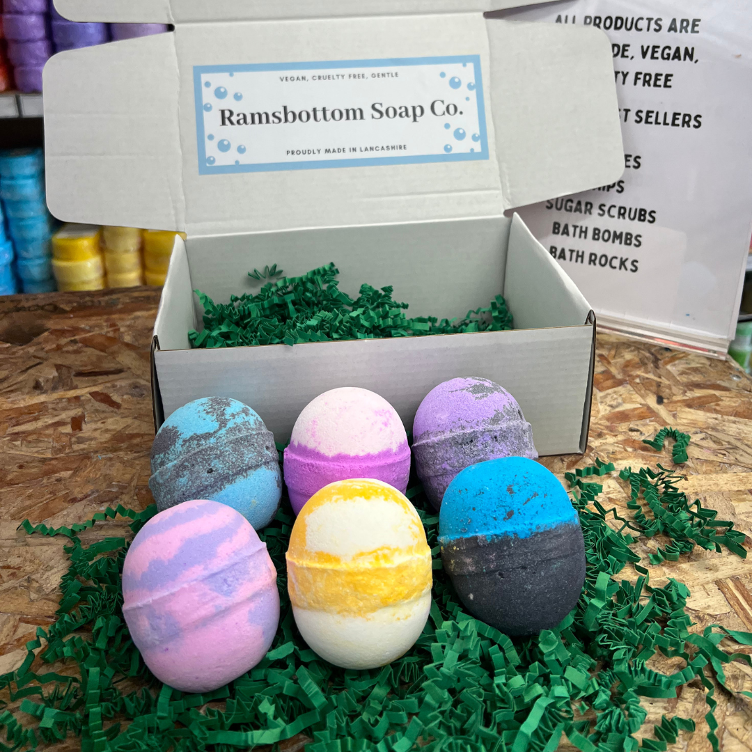 Perfume Inspired Bath Bomb Gift Set - include 6 bath bombs