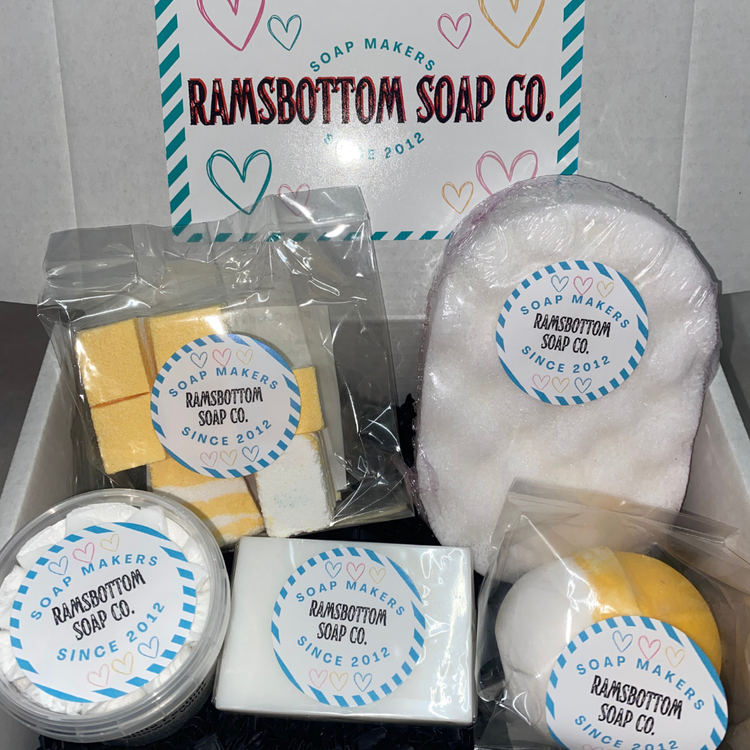White Feather Gift Set - Choose whether to have Bath or Shower Products