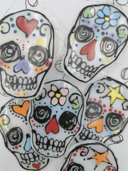 Sugar Skull Hanging