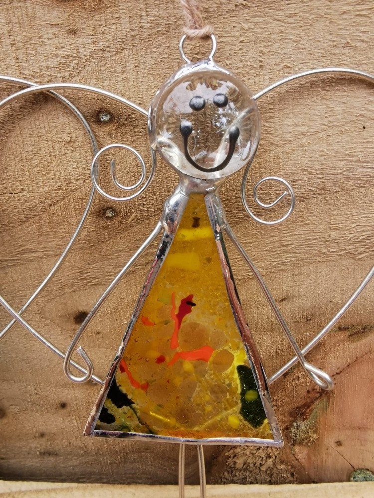 Copper foiled Angel