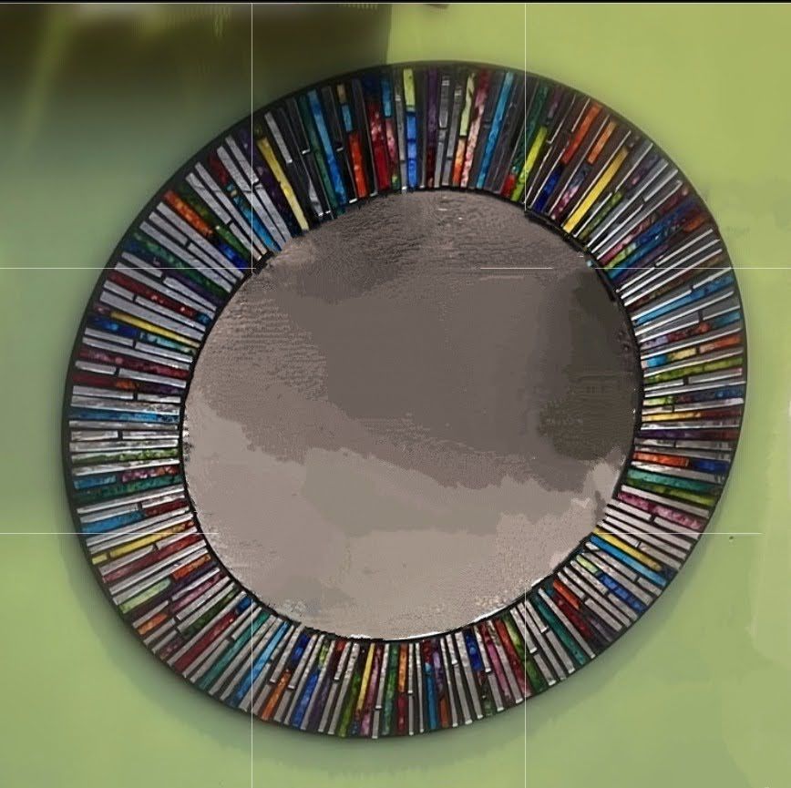 Mosaic Mirror - Circle