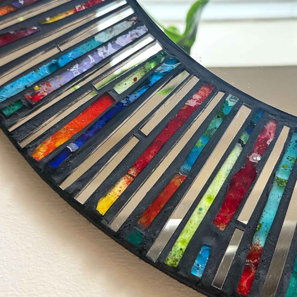 Mosaic Mirror - Circle small