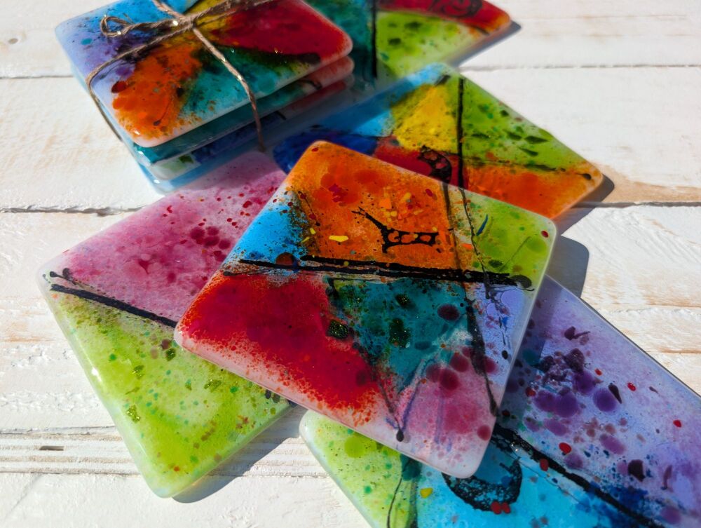 Kaleidoscope Coaster Set