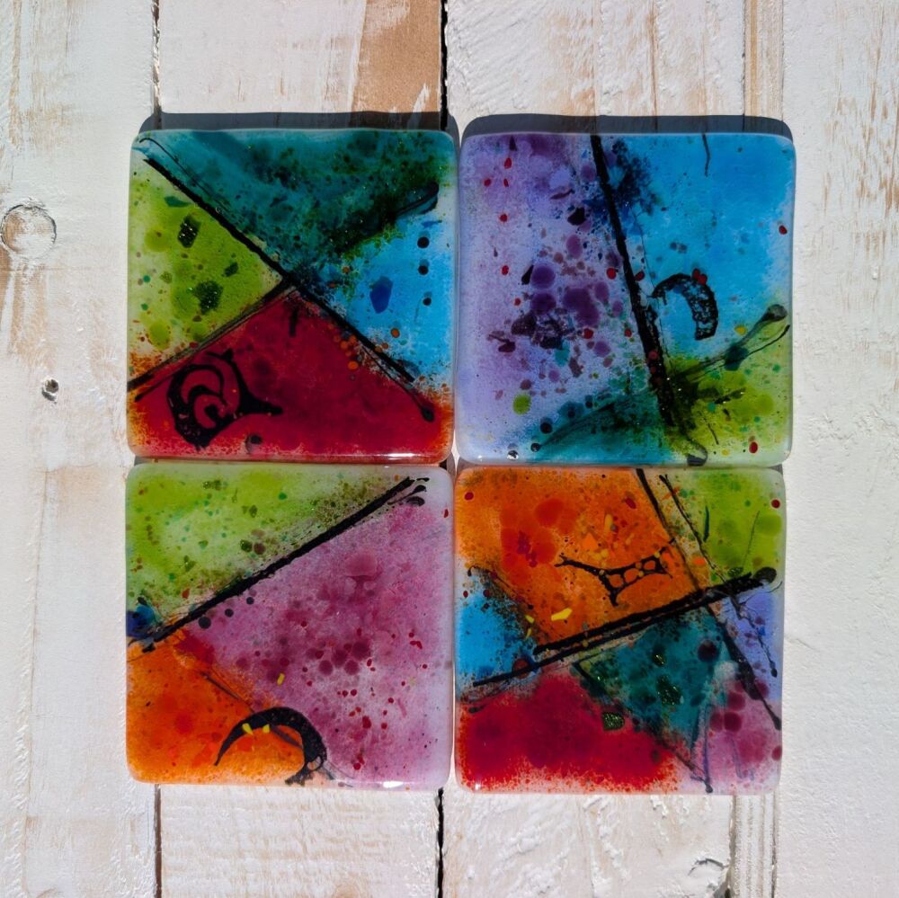 Kaleidoscope Coaster Set