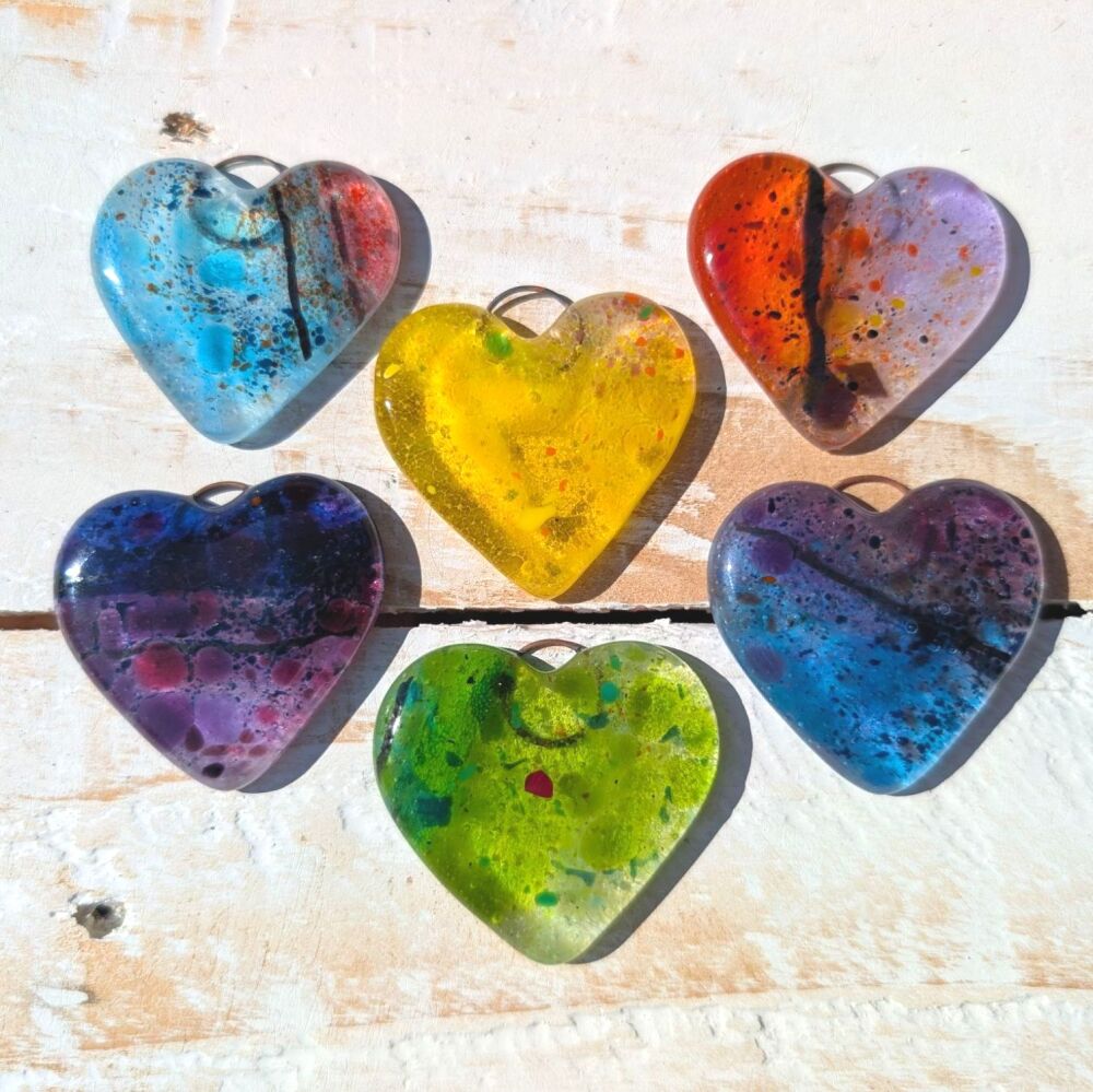 Kaleidoscope Heart  - Small