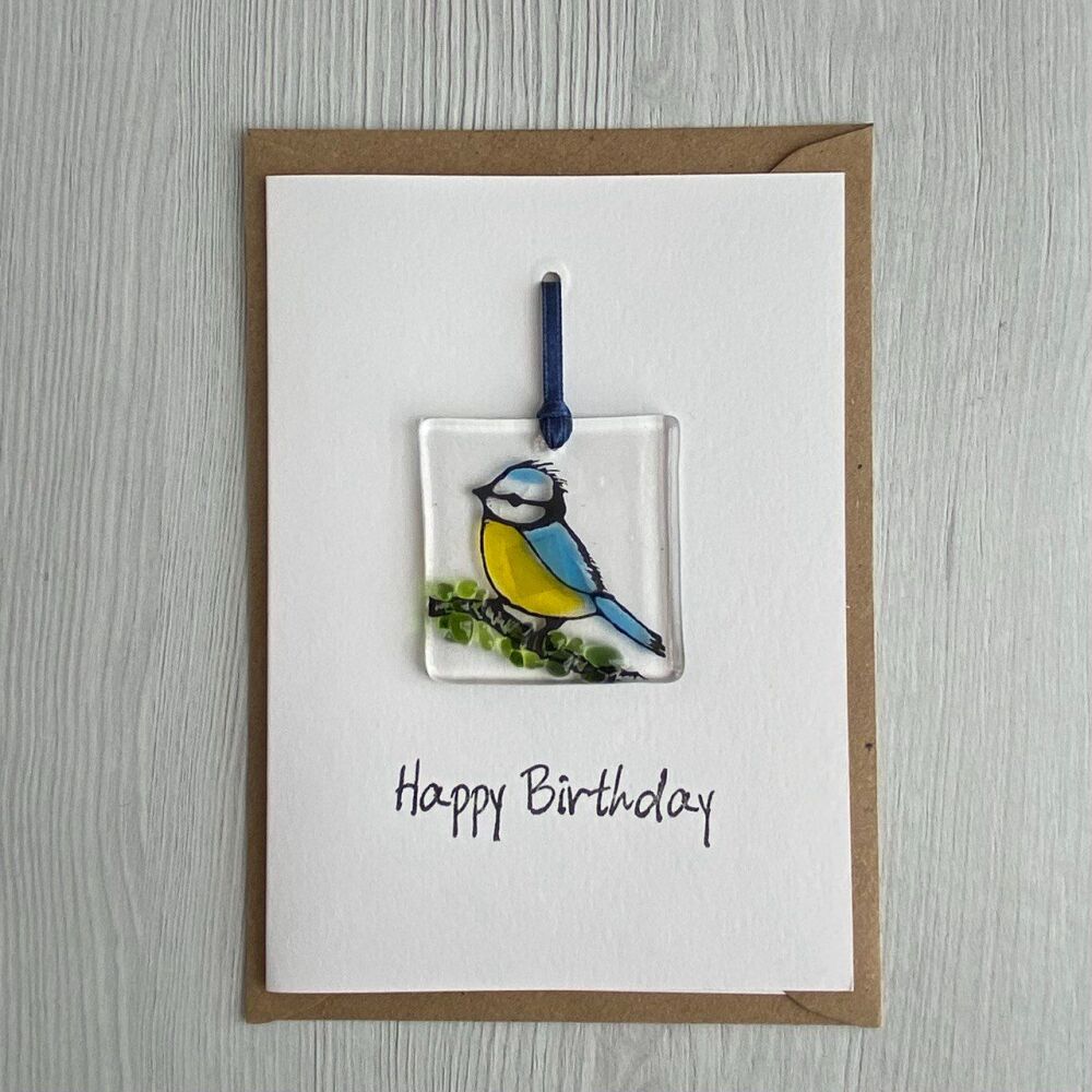 Blue tit card