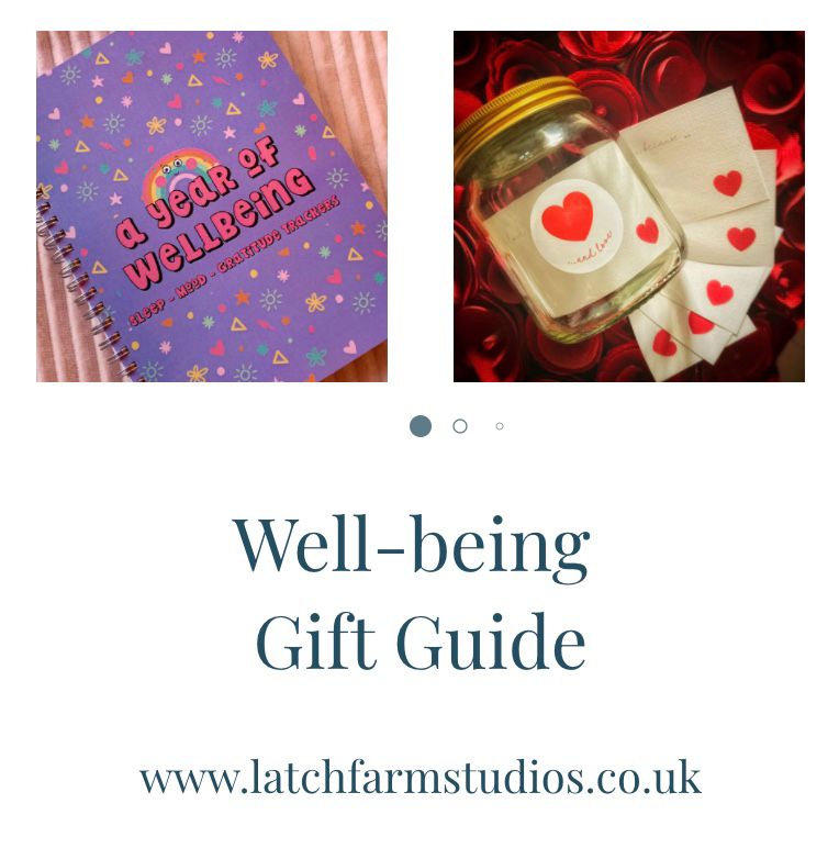  Well Being Gift Guide at Moodtrackers.co.uk and LatchFarmStudios.co.uk