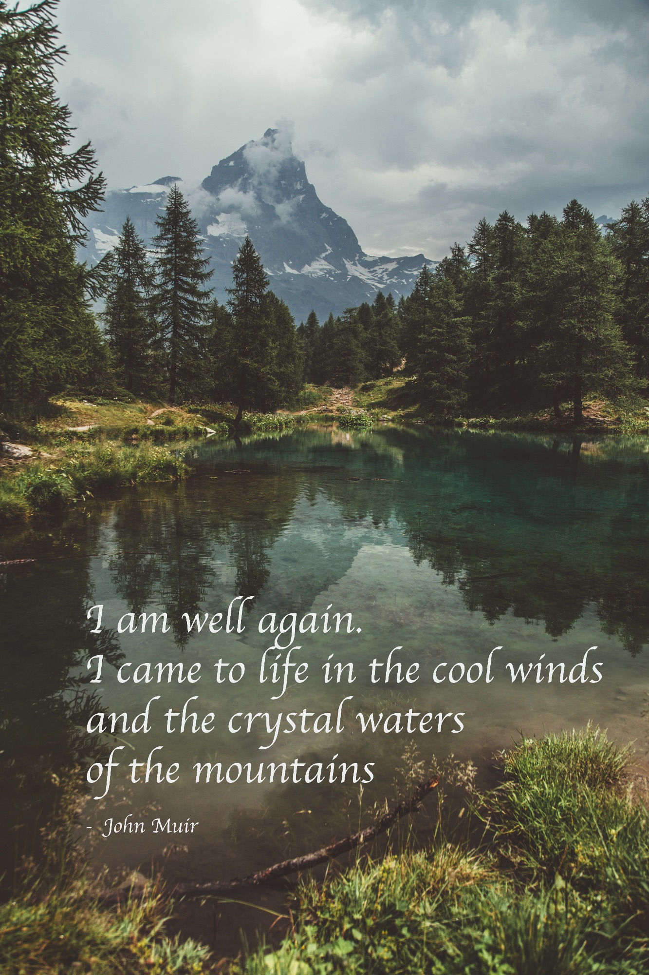 John Muir quote mountain pool IMG_0162