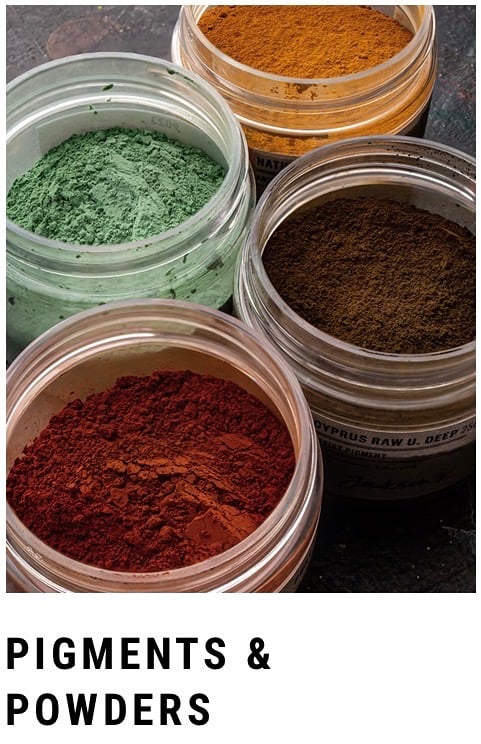 Pigments powders bronze and metallic at Jackson's Art