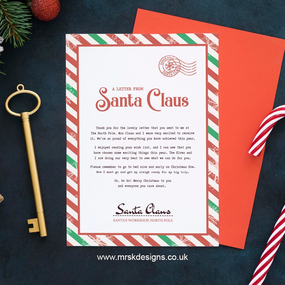 Mrs K Letter from Santa_Not Personalised