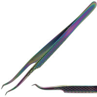 Diamond Grip Hooked Tweezers for Classic Lashes (Pick-up)