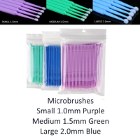 Microbrushes - Pack of 100