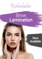 Poster - Brow Lamination Advertising A3 SIZE