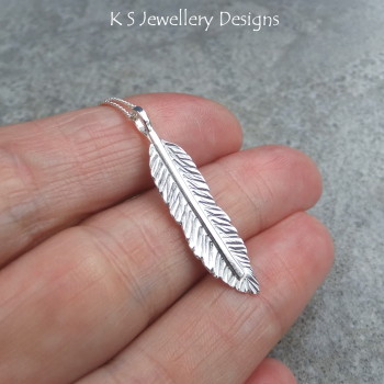 Feather pendant 4