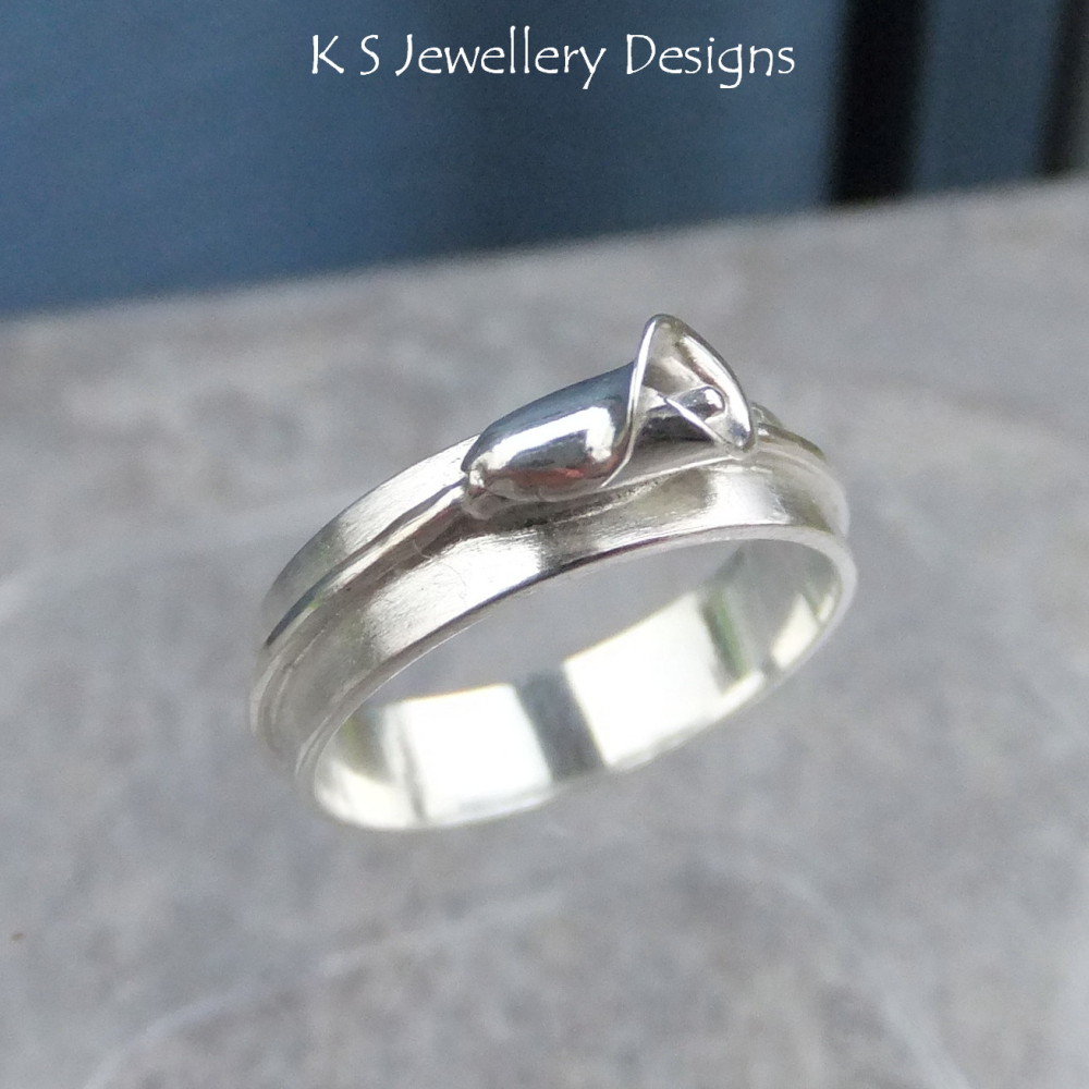 Calla Lily Sterling Silver Ring