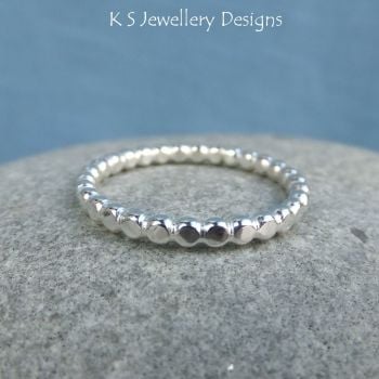 beaded wire ring
