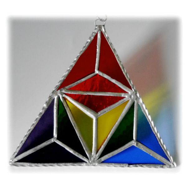 Equilateral Triangle Rainbow 001 #1610 FREE 16.00