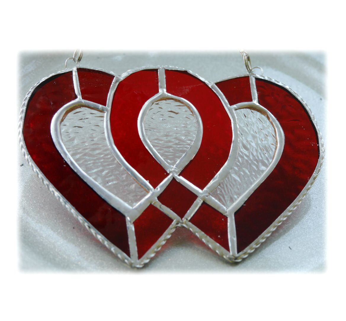 RED Entwined Heart 012 Red #1809 FREE 22.50