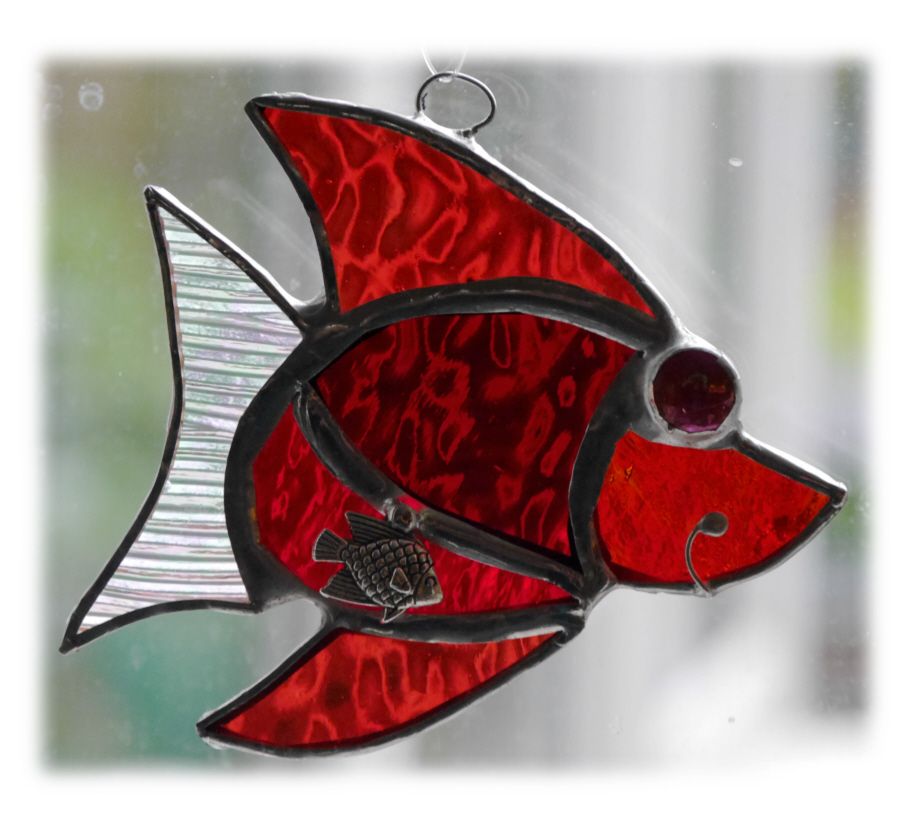 RED Little Fish 003 Red #1705 FREE 9.00