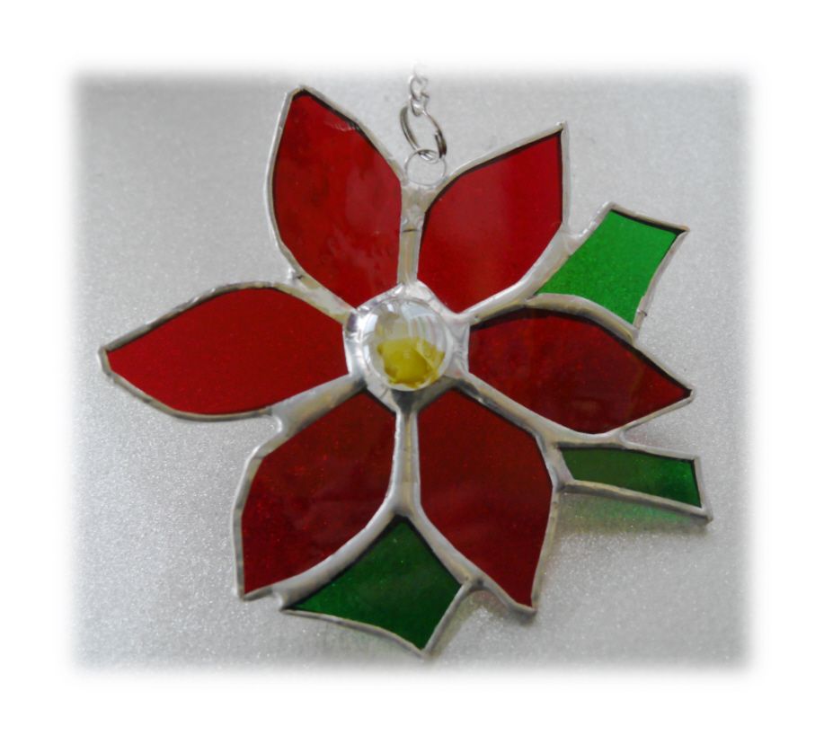 RED Poinsetta 012 #1809 FREE 13.00