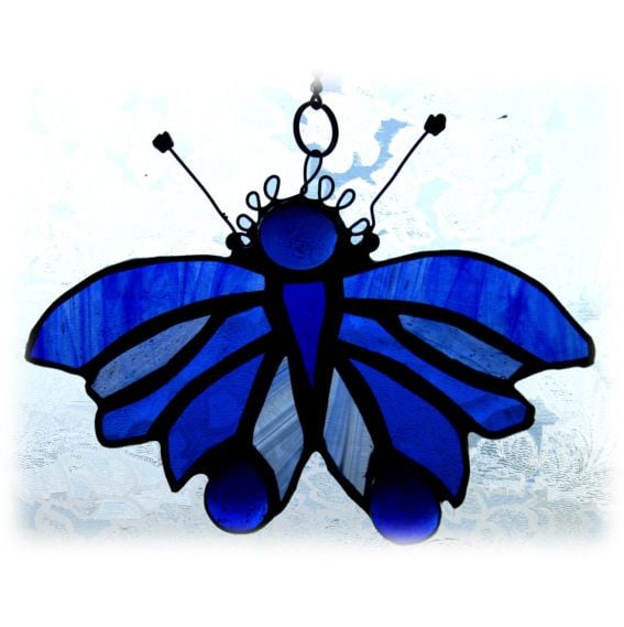BLUE Butterfly Bauble 018 FREE 14.50