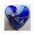BLUE Swirl Heart 029 BLUE #1811 FREE 14.50