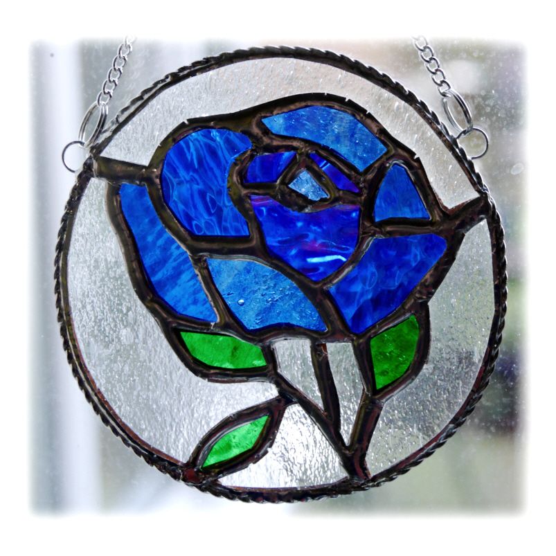 BLUE Rose Ring 009 Blue #1603 FREE 16.00