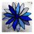 BLUE Winter Blues Flower 003 #1702 FREE 17.50