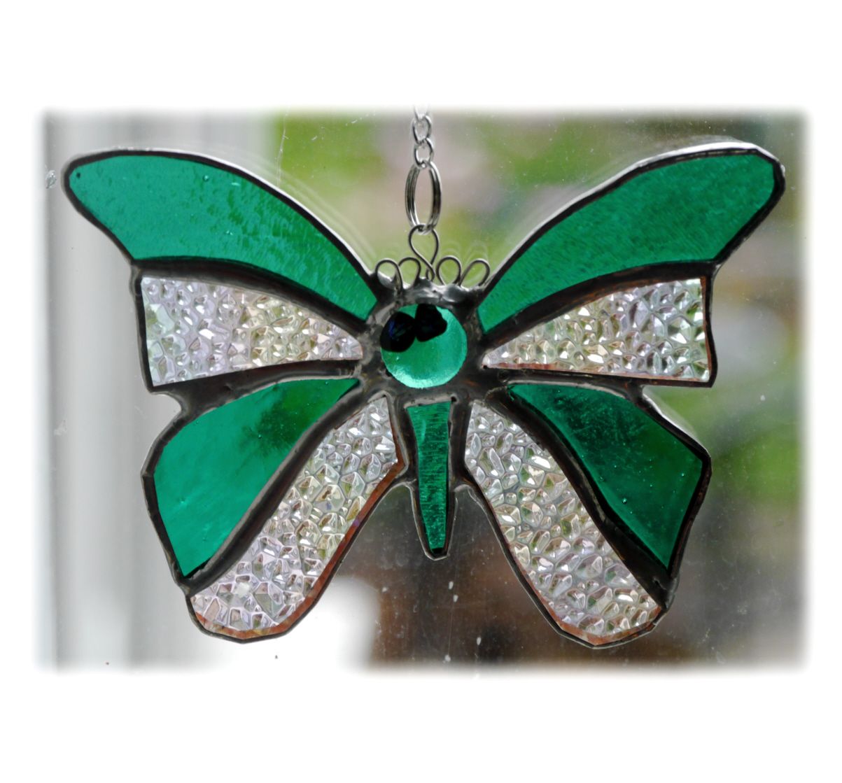 GREEN Birthstone Butterfly 055 Emerald May #1905 FREE 13.00