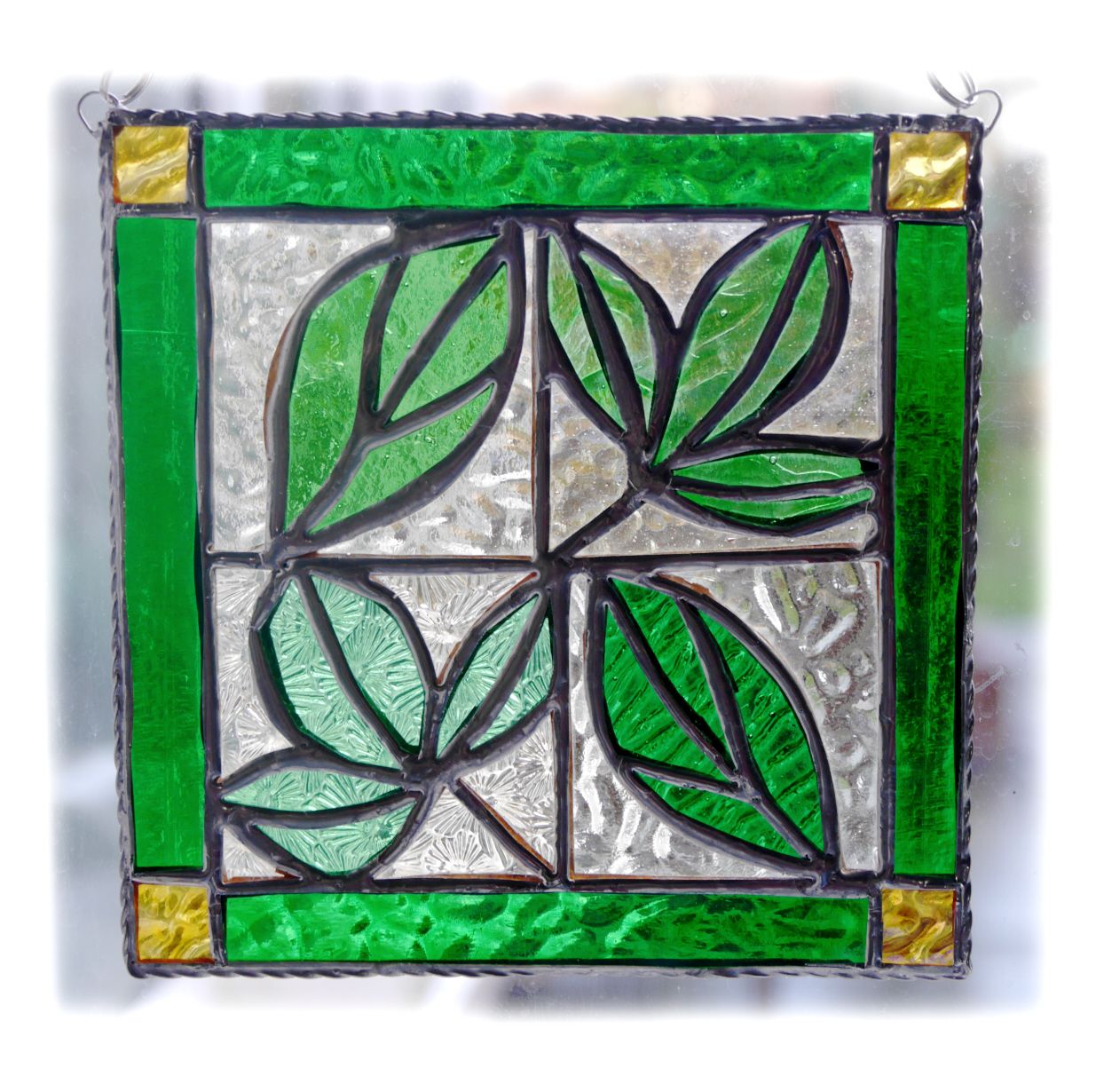 GREEN Leaf Tile 003 Green #1902 FREE 27.50
