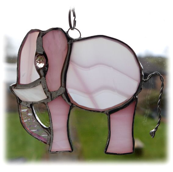 Elephant mini 059 Pink #1503@Gillian Ashworth @150301 @7.50