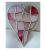 Patchwork Heart 043 Pink #1905 FREE 16.00